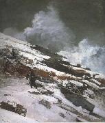 Winslow Homer Winter Coast (mk44) oil on canvas